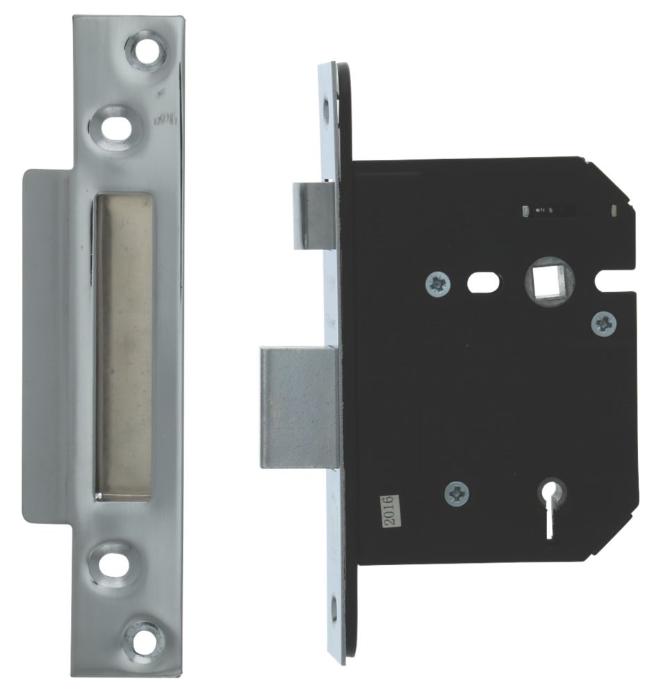 Legge Polished Stainless Steel BS 5-Lever Mortice Sashlock 81mm Case - 58mm Backset Reviews