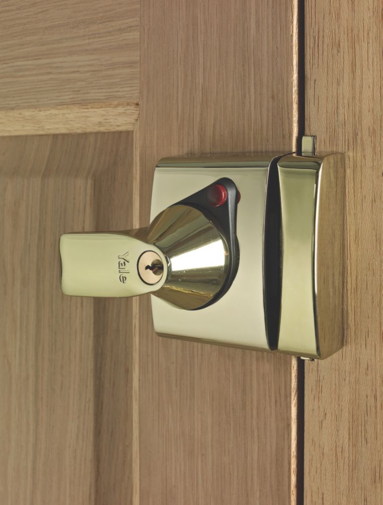 Yale BS Night Latch Brass 40mm