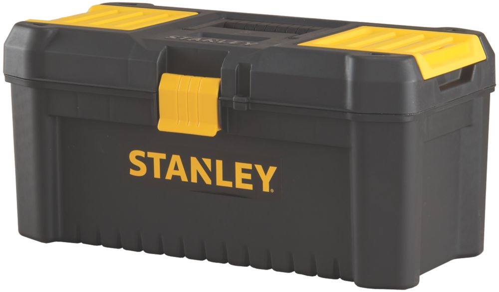 Stanley Tool Box 16 Plastic Toolboxes Screwfix Com