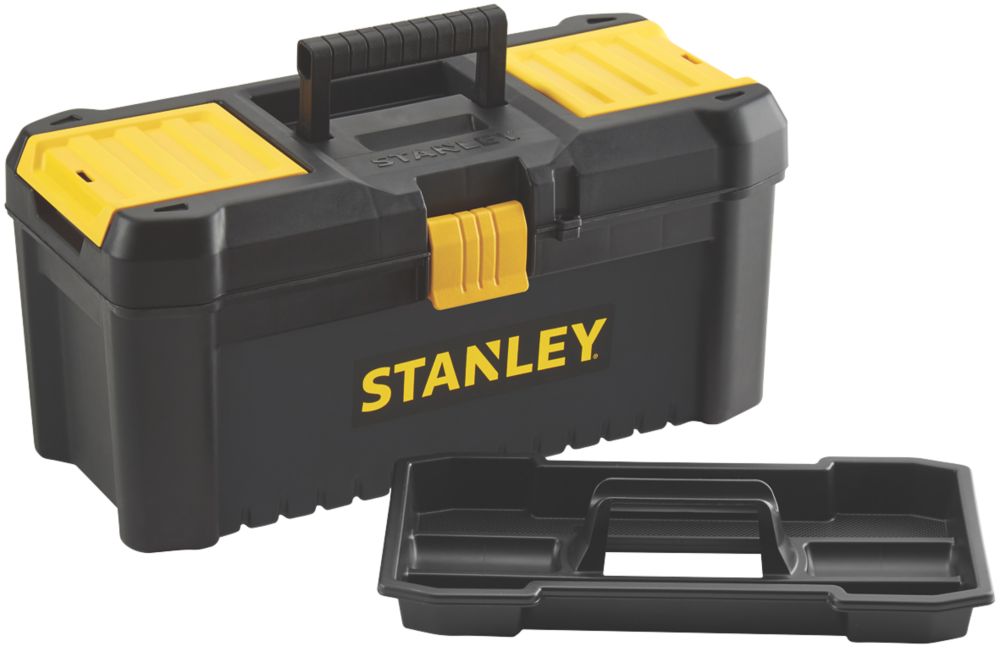 Stanley Tool Box 16 Plastic Toolboxes Screwfix Com