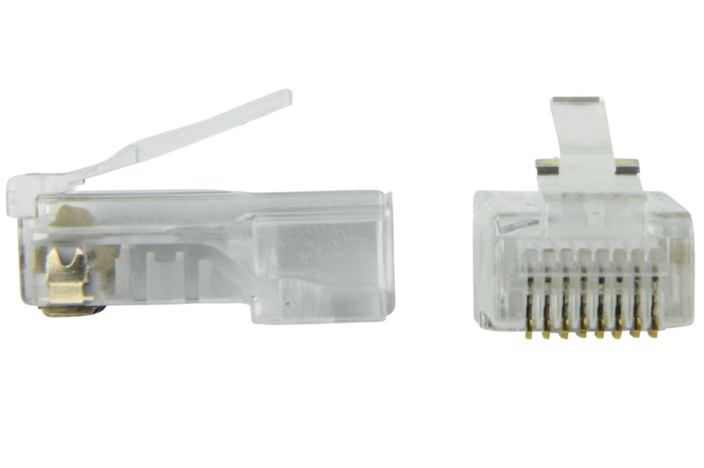 Philex RJ45 8P/8C Connectors 100 Pack