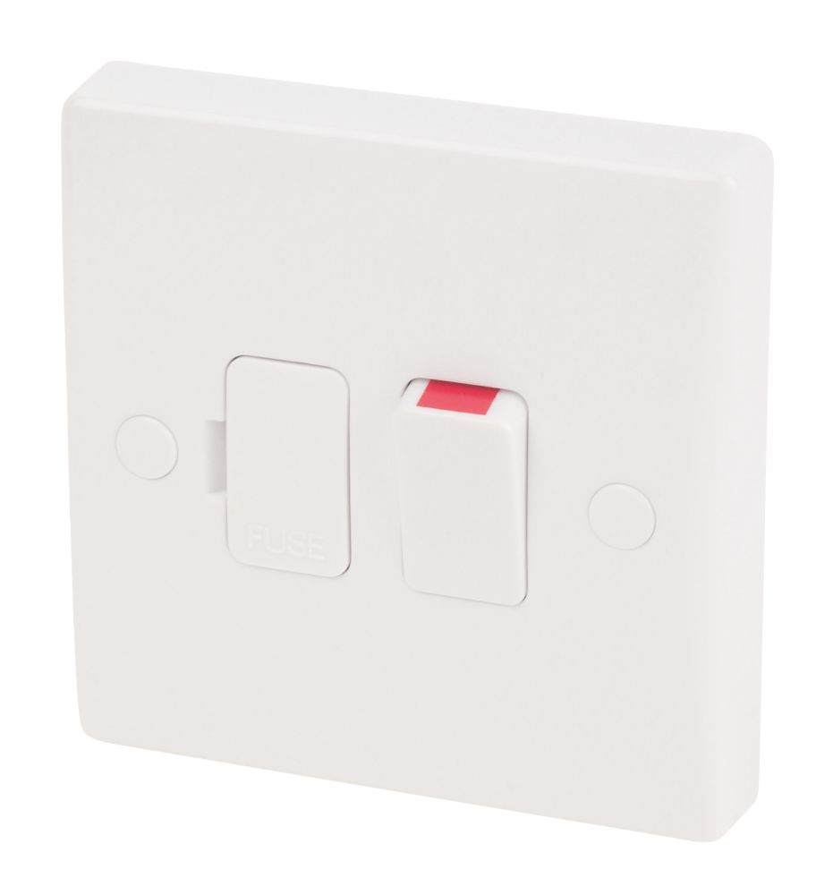 Schneider Electric Ultimate Slimline 13A Switched Fused Spur White with Colour-Matched Inserts Reviews