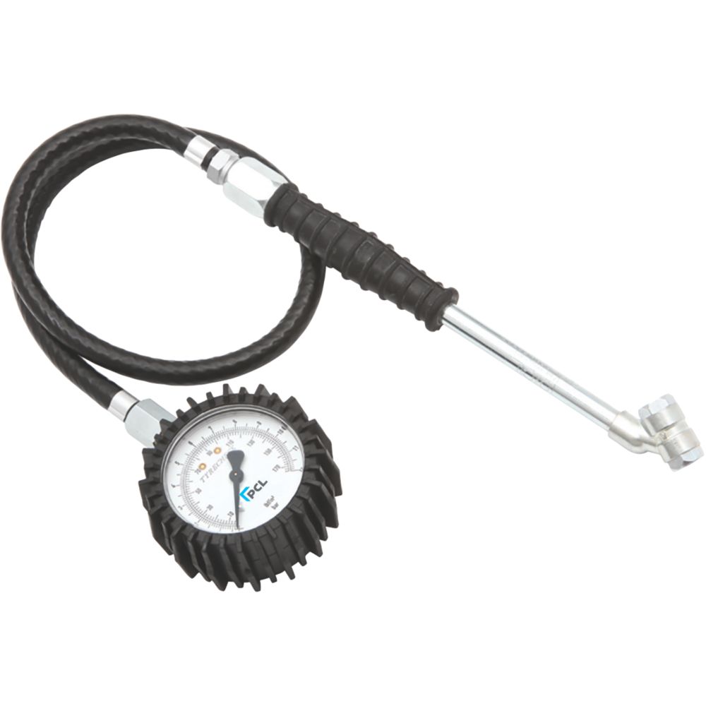 PCL DPG1H03 Tyre Pressure Gauge with Twin Hold-On Connector Reviews