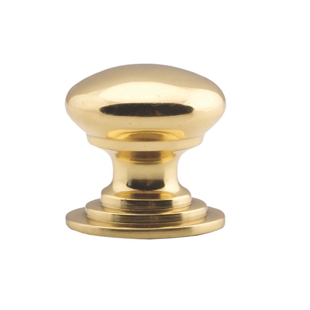 Carlisle Brass Victorian Cupboard Knob Polished Brass 32mm Reviews