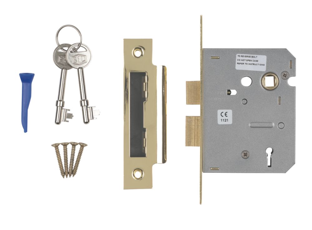 Smith & Locke 3 Lever Electric Brass Mortice Sashlock 76mm Case - 57mm Backset Reviews