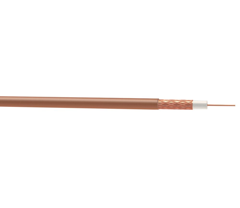 Nexans NX100 Brown 1-Core Round Coaxial Cable 50m Drum Reviews