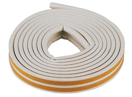 Stormguard EPDM Rubber P Strip White 20m