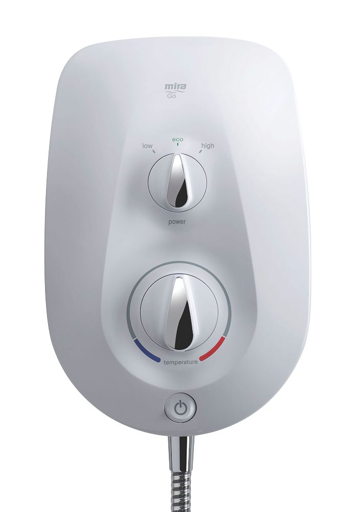 Mira Go White 9.5kW Electric Shower