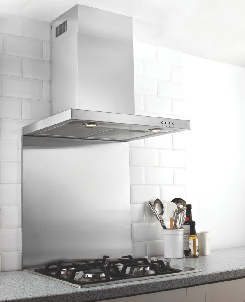 Hafele Stainless Steel Splashback 900 X 750 X 8mm Splashbacks