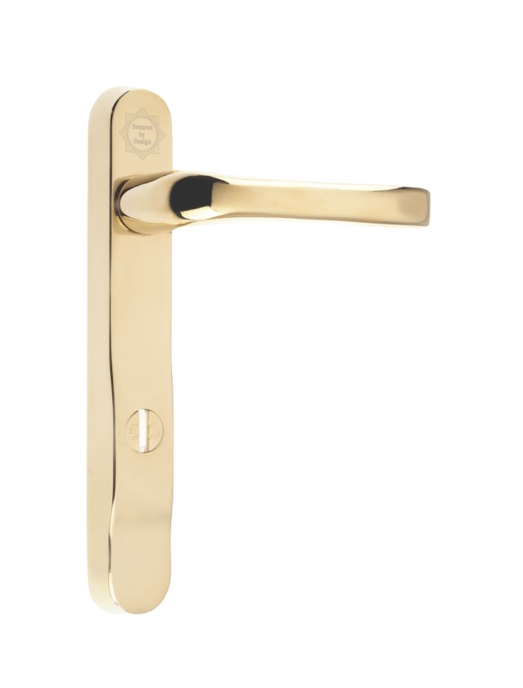 Mila ProSecure Enhanced Security Type A Door Handle Pack Gold