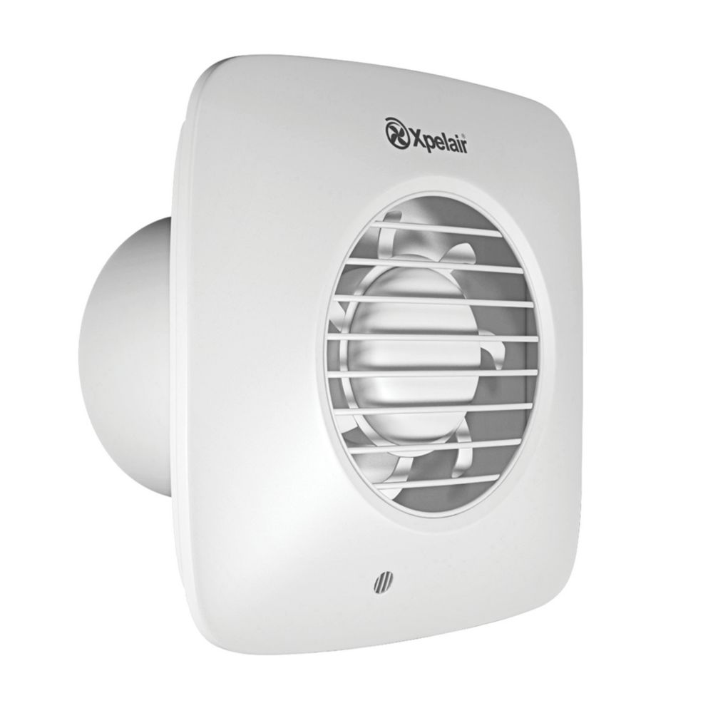 Xpelair Dx150 22 6w Bathroom Or Kitchen Extractor Fan White 240v