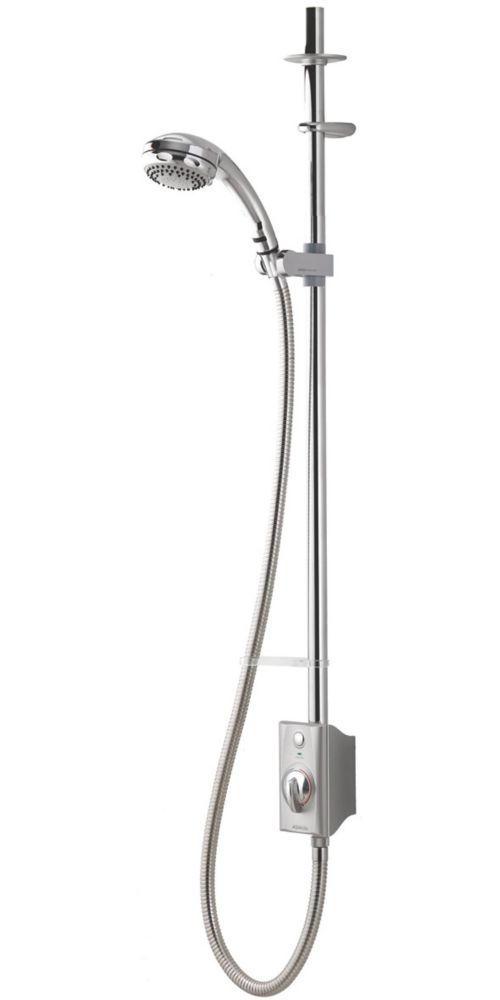 Aqualisa Visage Gravity-Pumped Ceiling-Fed Satin Chrome Thermostatic Digital Shower Reviews