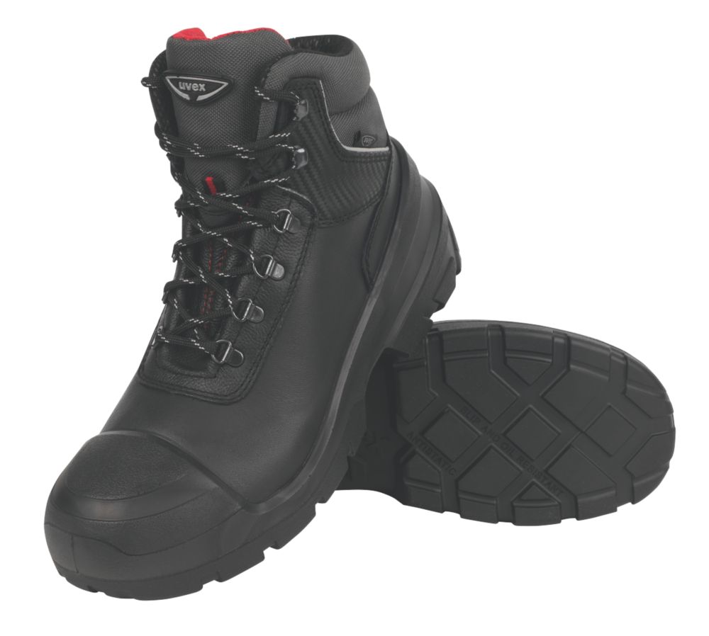 Uvex Quatro Pro Safety Boots Black Size 10 Reviews