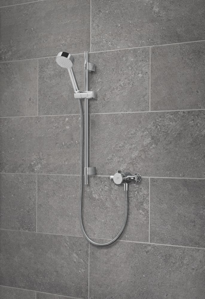 Mira Minilite EV Rear-Fed Exposed Chrome Thermostatic Shower