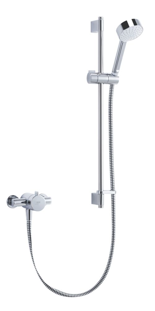 Mira Minilite EV Rear-Fed Exposed Chrome Thermostatic Shower Reviews