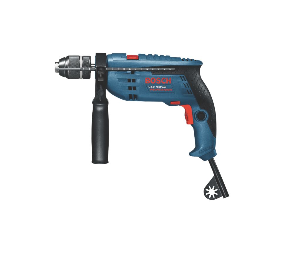 Bosch GSB 1600 RE 701W Electric Percussion Drill 240V