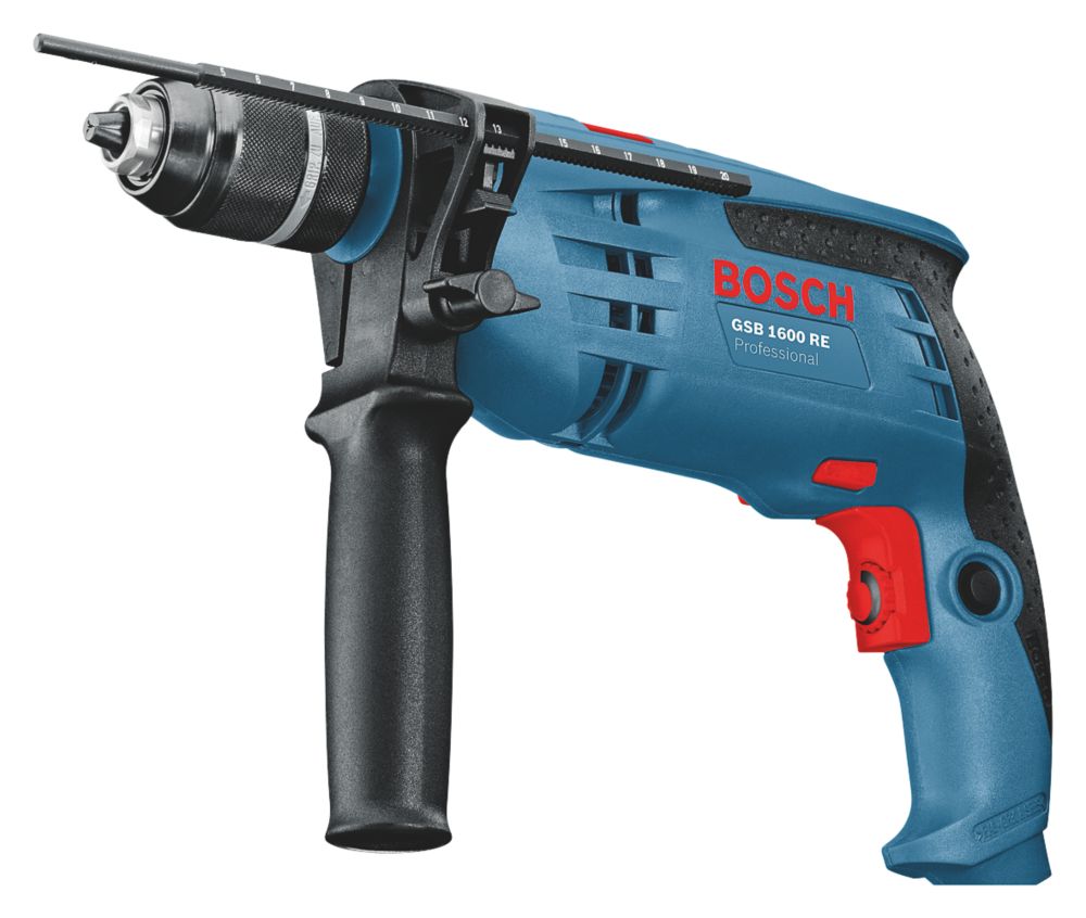 Bosch GSB 1600 RE 701W Electric Percussion Drill 240V Reviews