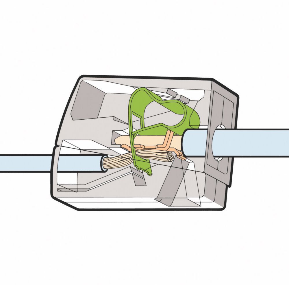 3-Way Lighting Connector 224 Series Pack of 100