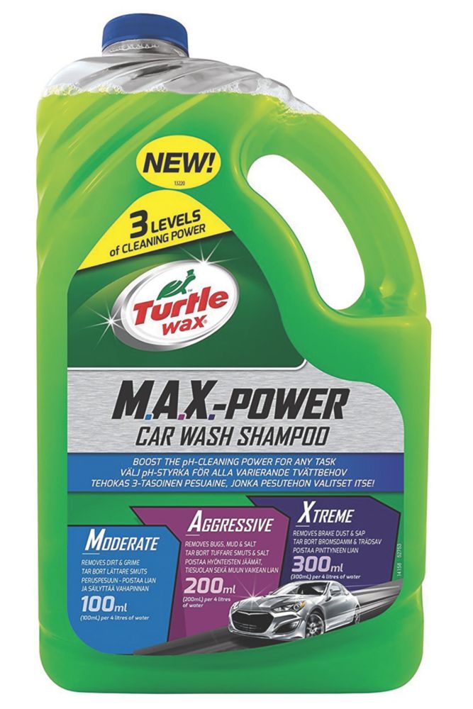 Turtle Wax Car Shampoo 2.95Ltr Reviews