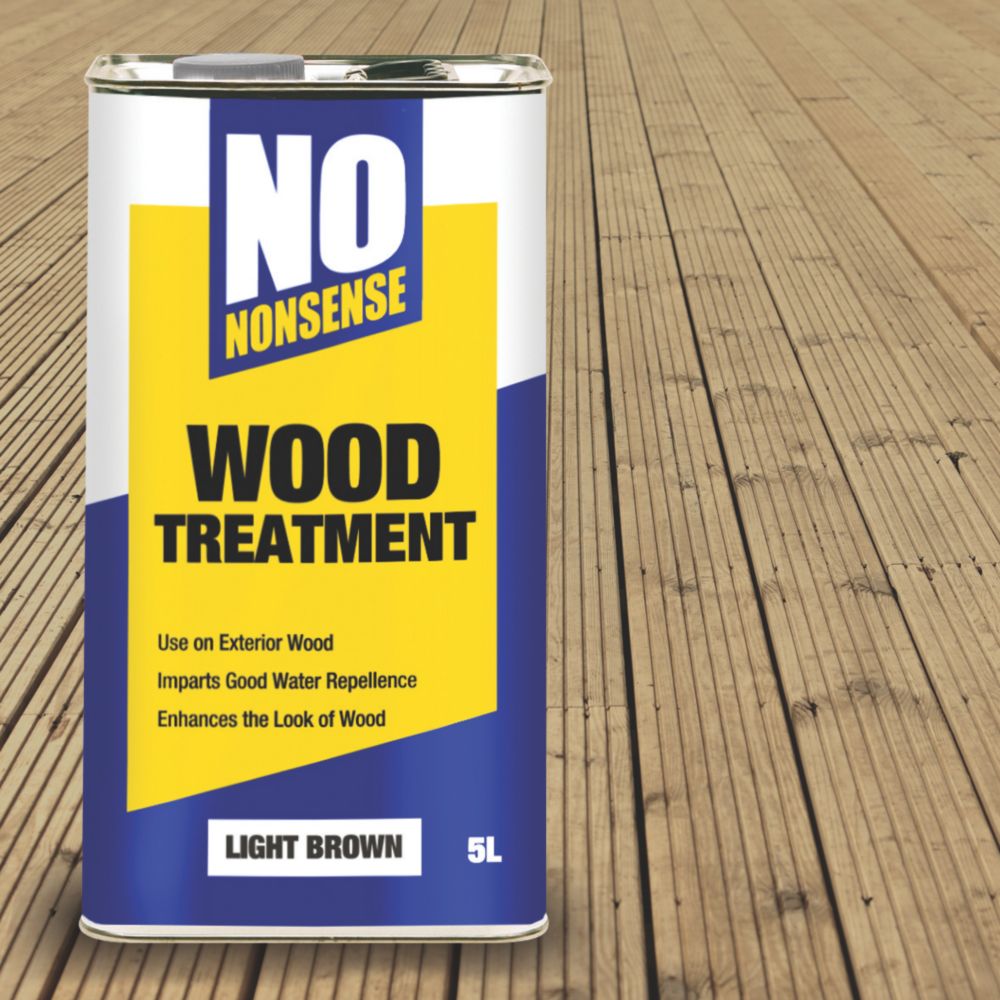 No Nonsense Wood Treatment Light Brown 5Ltr Reviews