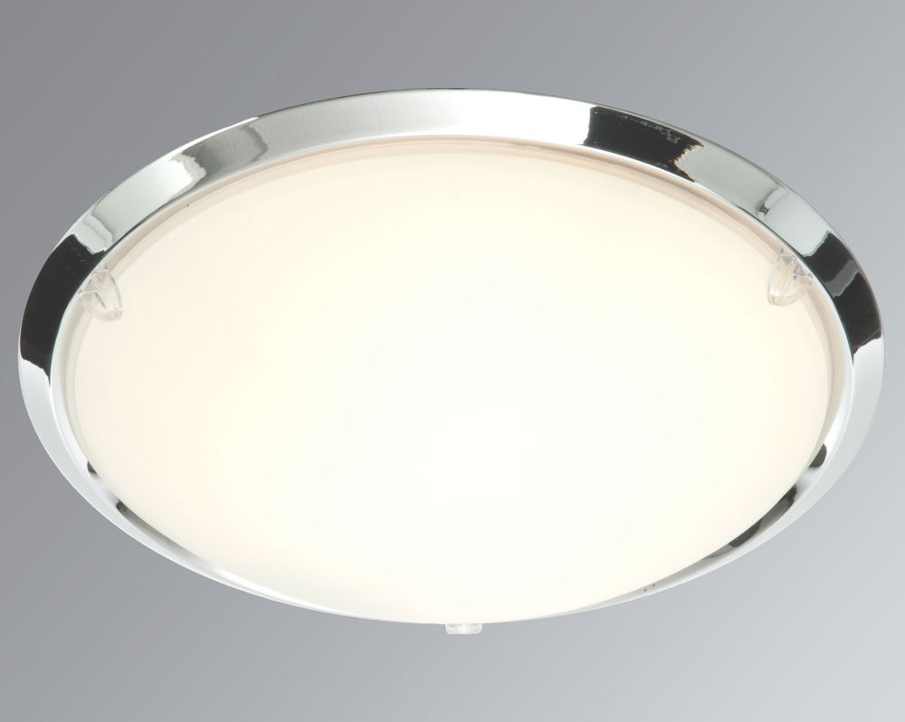 Treviso Rim Bathroom Ceiling Light Chrome SES