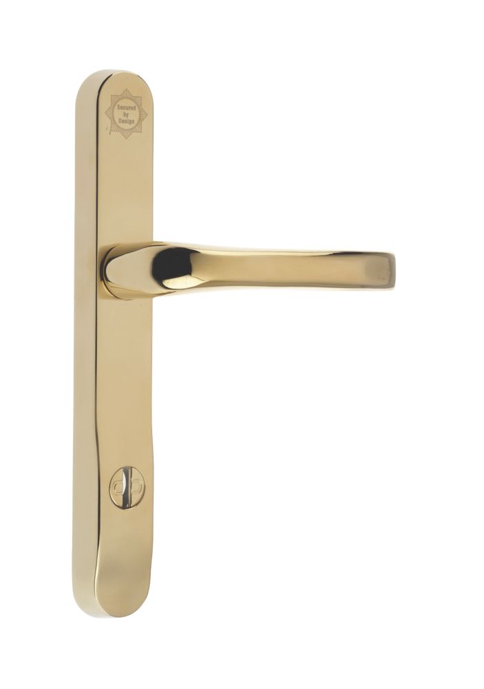 Mila ProSecure Enhanced Security Type B Door Handle Pack Gold