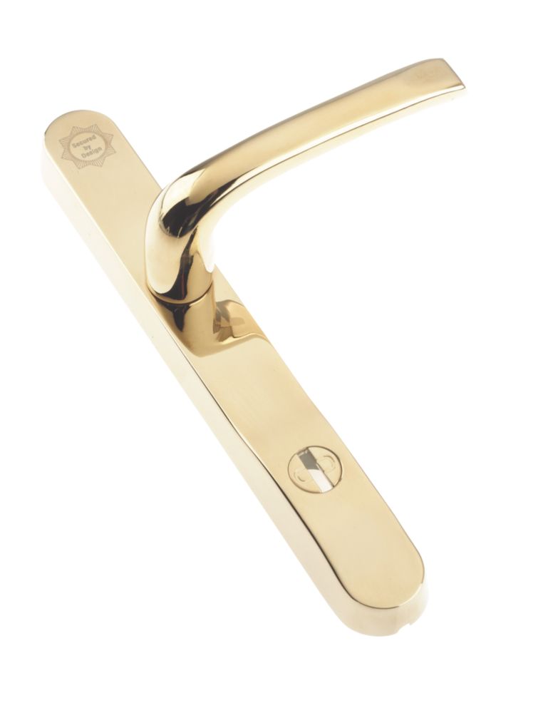 Mila ProSecure Enhanced Security Type B Door Handle Pack Gold