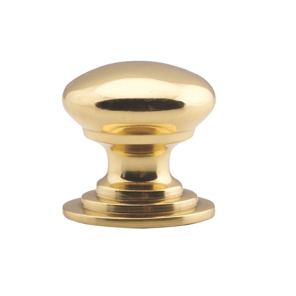 Carlisle Brass Victorian Cupboard Knob Polished Brass 42mm Reviews