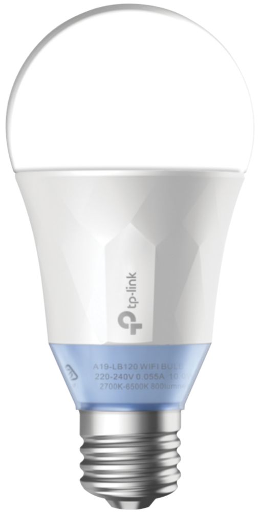 TP-Link LB120 LED GLS ES Smart Bulb Variable White 11W 800Lm