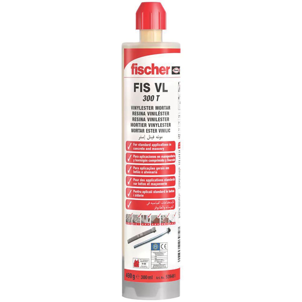 Fischer FIS VL 300 T Vinylester Resin 300ml Reviews