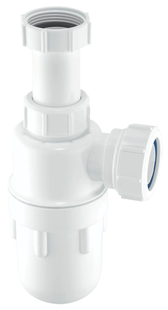 McAlpine Adjustable Inlet Bottle Trap White 32mm Reviews