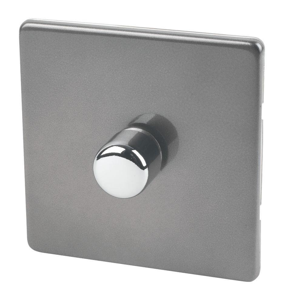 Varilight V-Dim 1-Gang 2-Way Dimmer Switch Slate Grey Reviews