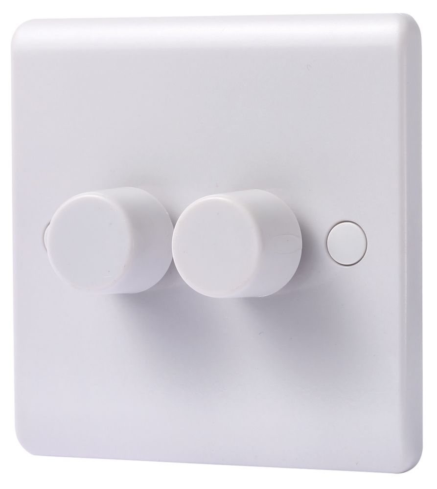 LAP 2-Gang 2-Way LED Dimmer Switch White Reviews