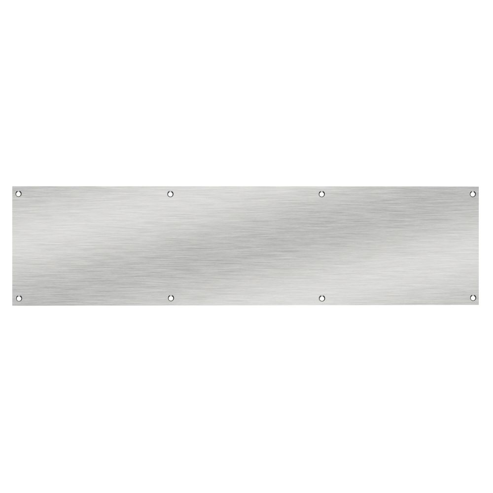Eurospec Door Kick Plate Satin Stainless Steel 675 X 150mm Door