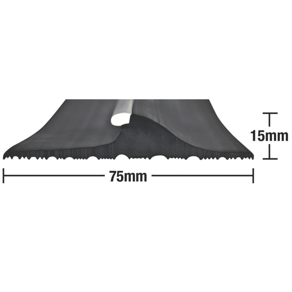 Stormguard Garage Threshold Seal Black 2 5m