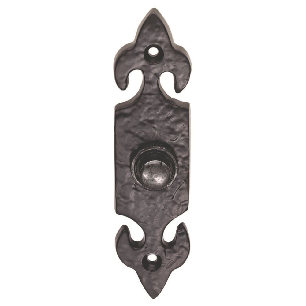 Carlisle Brass Fleur de Lys Bell Push Antique Black 116 x 28mm Reviews