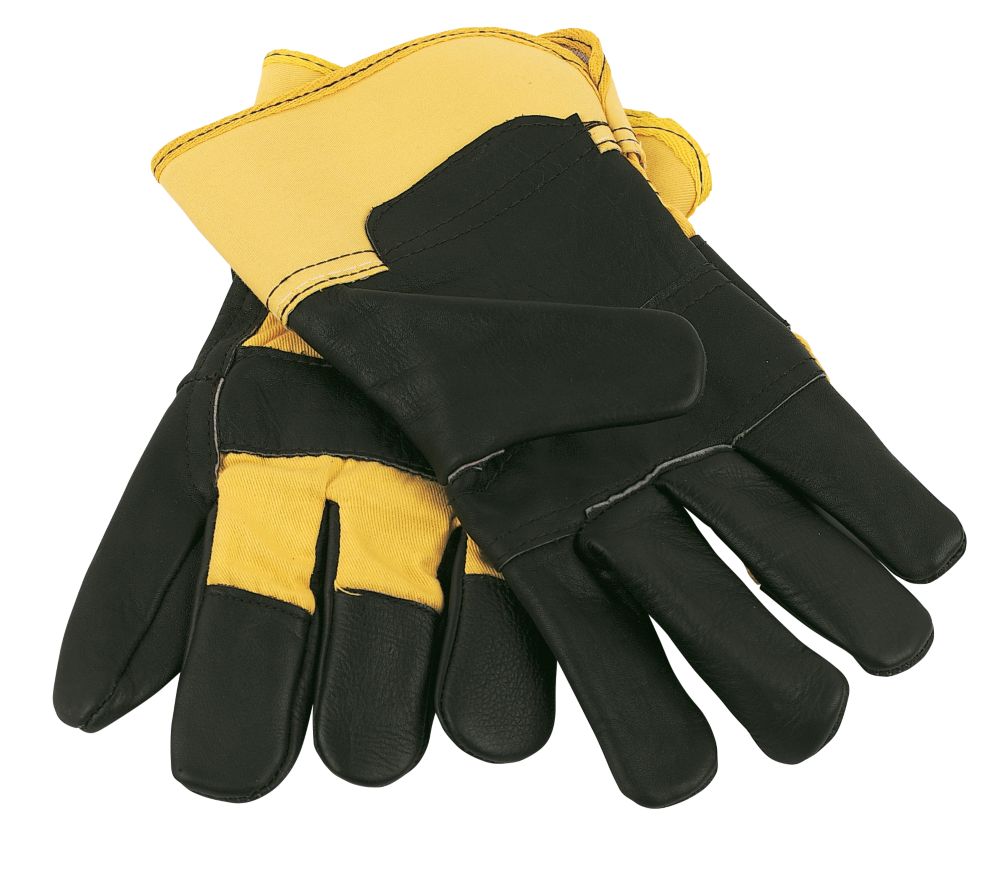 Keep Safe Superior Rigger Gloves Black / Yellow Large