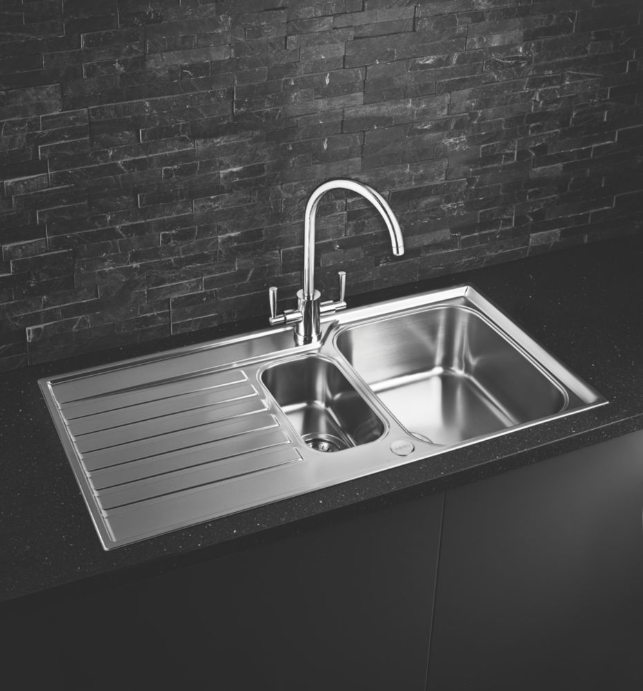 Franke Ascona Inset Sink Stainless Steel 1 5 Bowl 1000 X 510mm