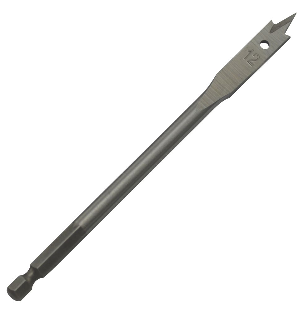 Flat Wood Drill Bit 12 x 152mm Reviews