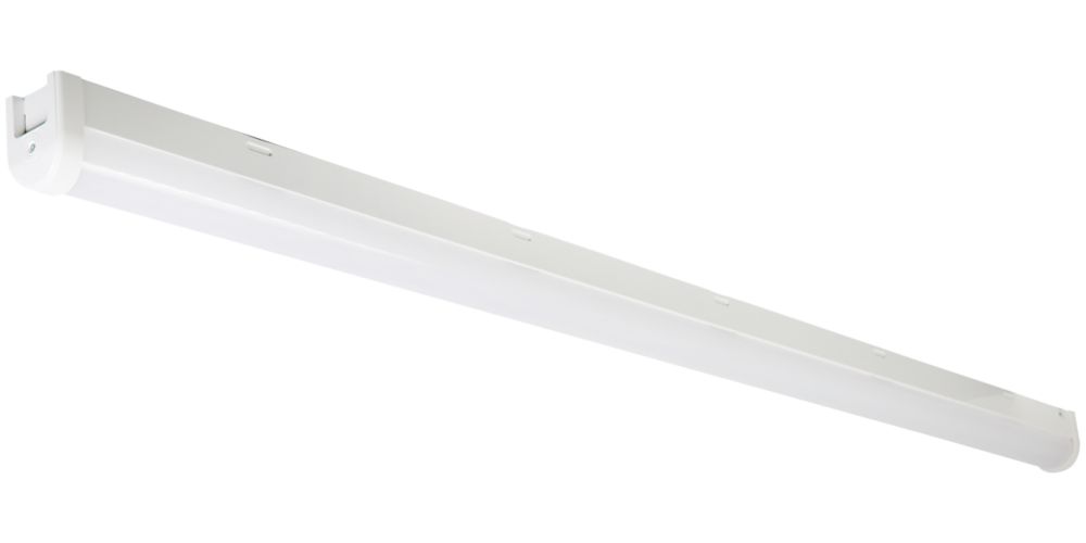 Luceco Single 4ft LED Linear Batten White 38W 4900lm