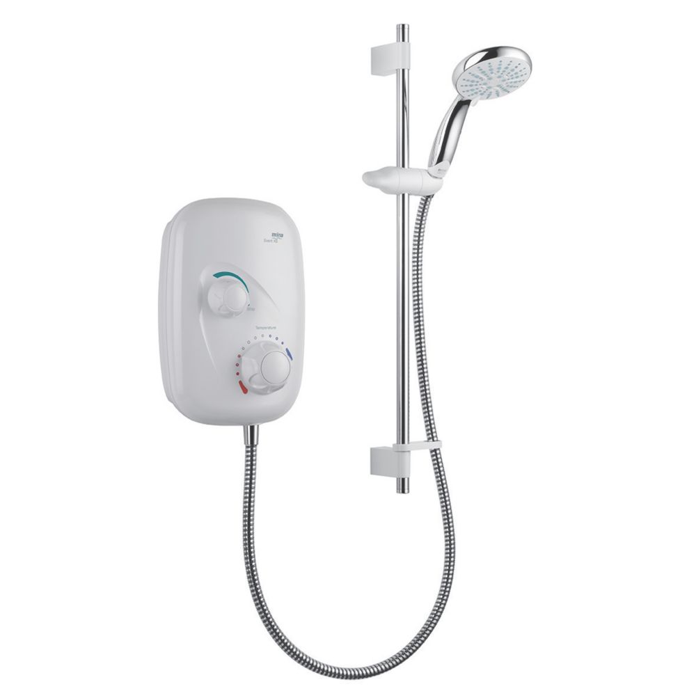 Mira Event XS Rear-Fed White Power Shower Reviews