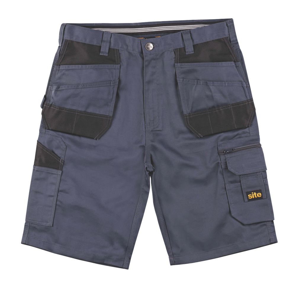 Site Jackal Multi-Pocket Shorts Grey / Black 30