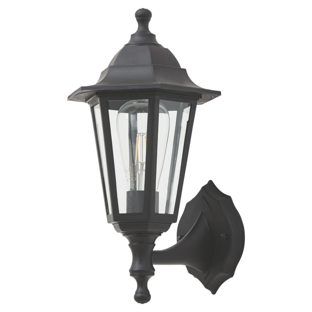 LAP Coach Lantern Wall Light Black 23W Reviews