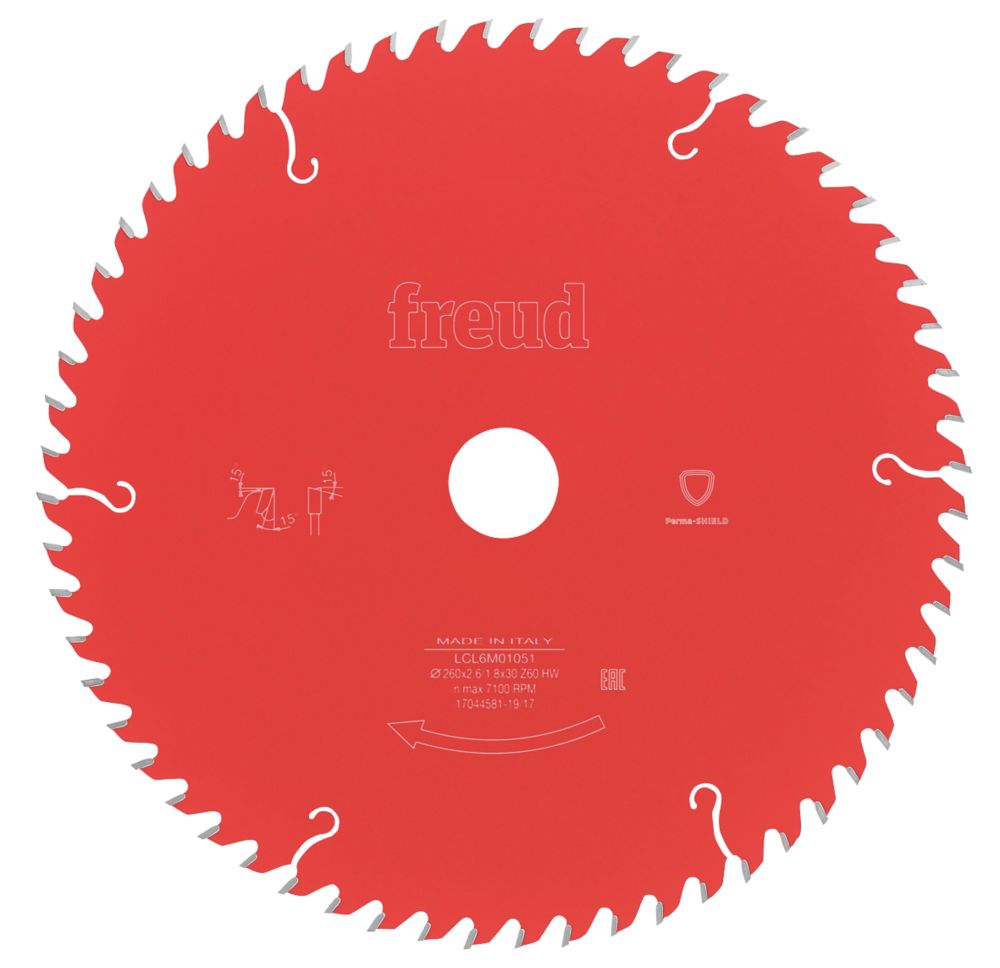 Freud TCT Circular Saw Blade 260 x 30mm 60T Reviews