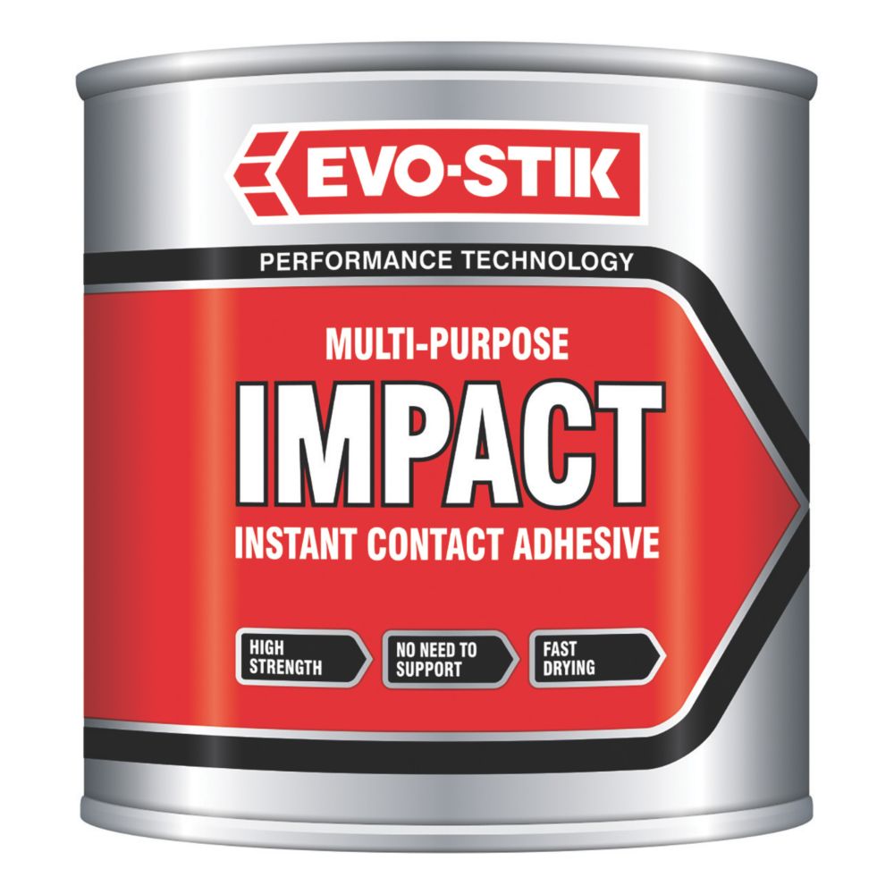 Evo-Stik Impact Adhesive Off-White To Amber 250ml Reviews