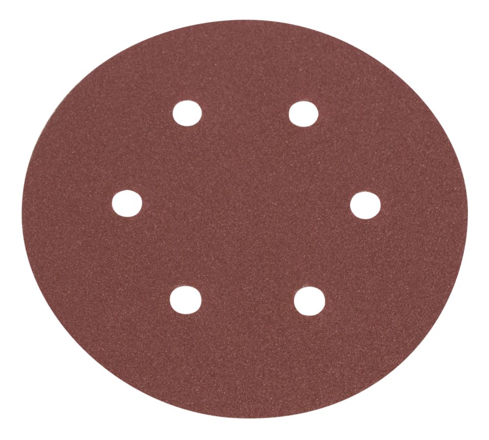 Flexovit Sanding Discs Punched 150mm 50 / 80 / 120 Grit 6 Pack Reviews