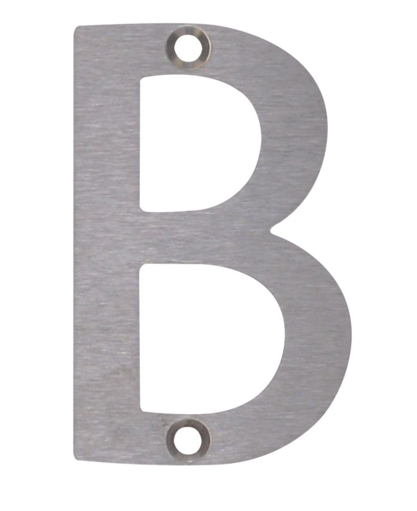 Fab & Fix Door Letter B Satin Stainless Steel 78mm Reviews