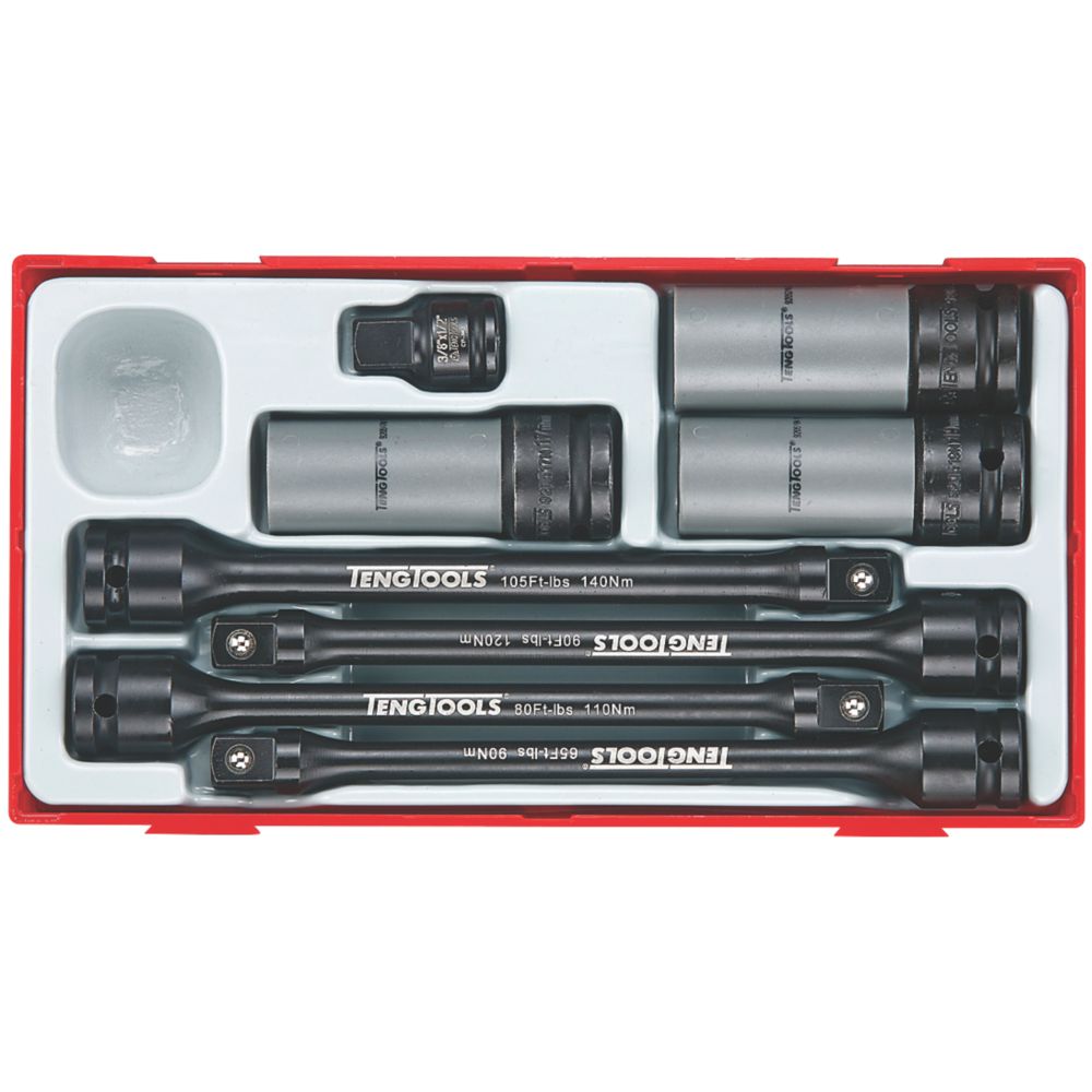 Teng Tools Torque Stick & Wheel Nut Set 8 Piece Set Reviews