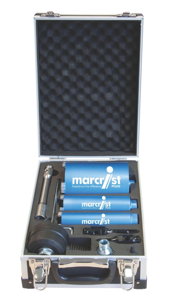 Marcrist PC650 Diamond Core Drill Bit Set 3 Pieces Reviews