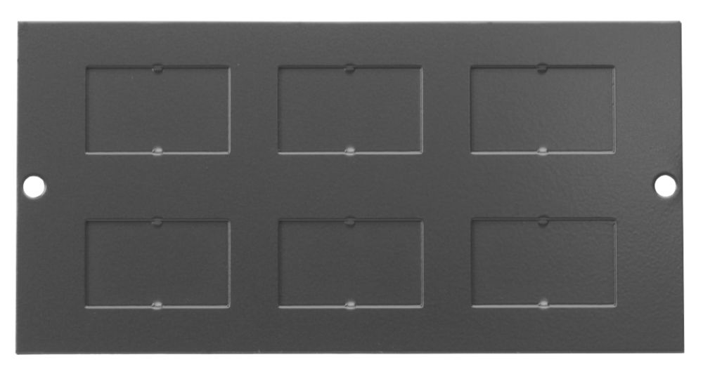 Schneider Electric 6 Data Outlet Plate 173 x 87mm